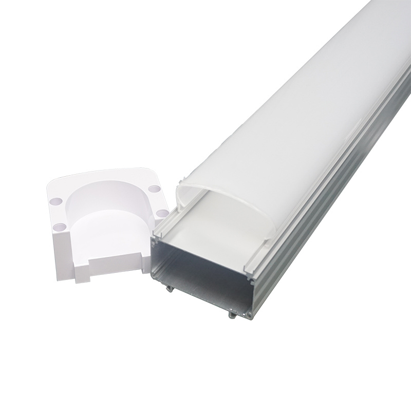 LED Tri-Proof Linear Luminaire Aluminum Profile Channel Extruded Batten Light Fixtures