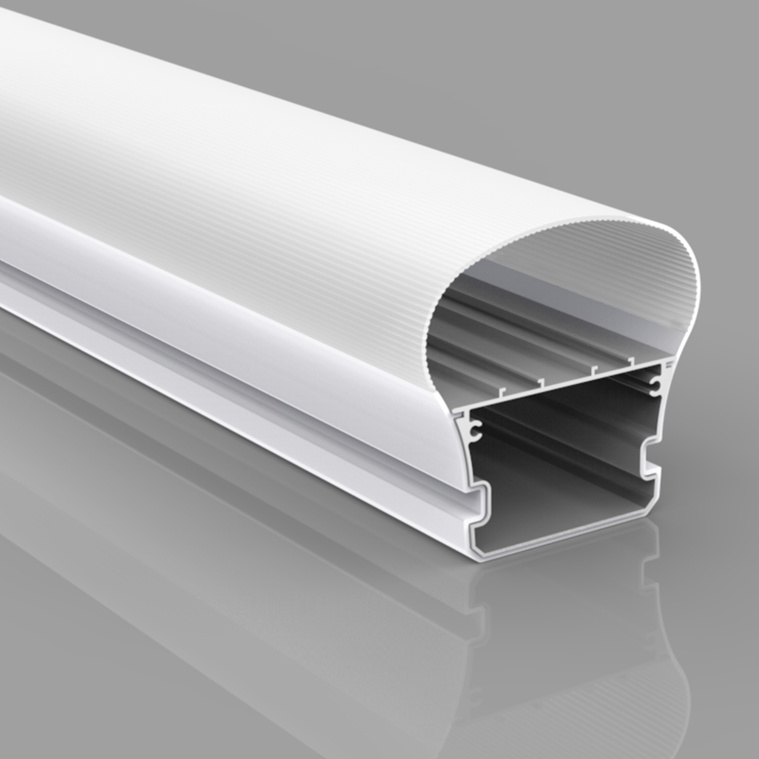 LED Linear Lighting Tri-Proof Light Tube Circular LED Aluminum Profiles for LED Aluminum Cabinet