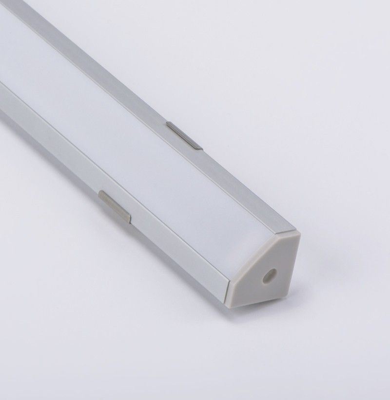 Alu1818 Alloy Aluminum Extrusion Profile Corner LED Aluminum Profile for LED Strip