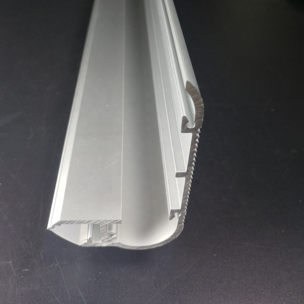 Stair Step LED Aluminum Profile and Anodized Silver Alu LED Profile for House Stairway LED Lights