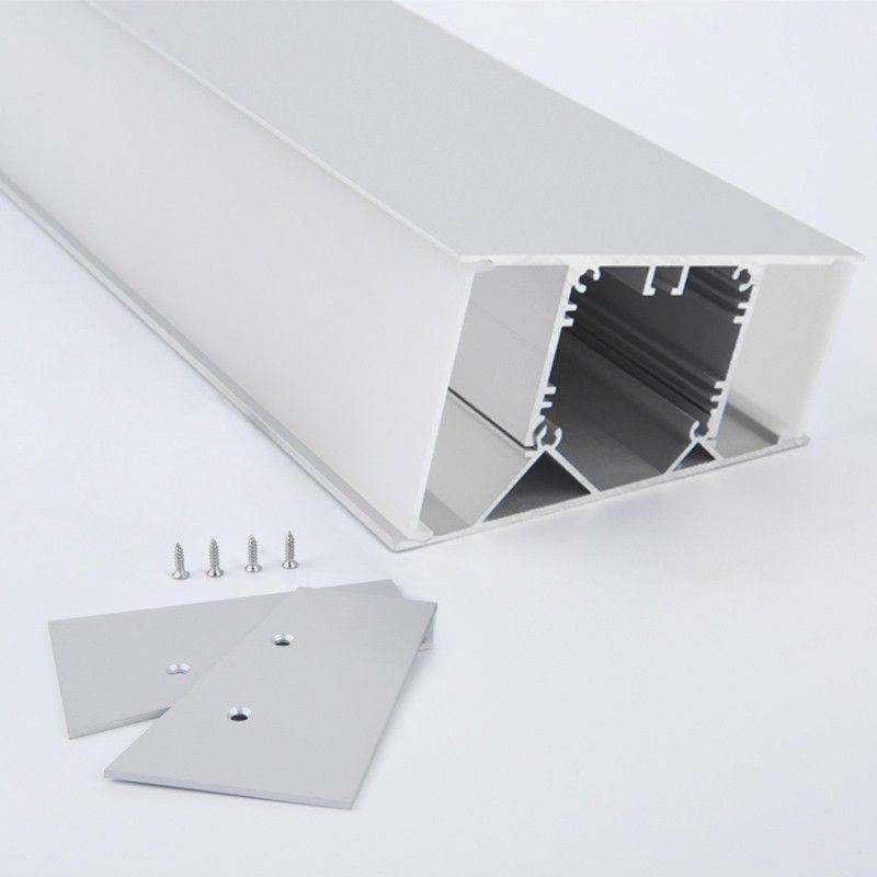 Aluminium Profile Mounting up-Down Wall Extrusion for LED Tape
