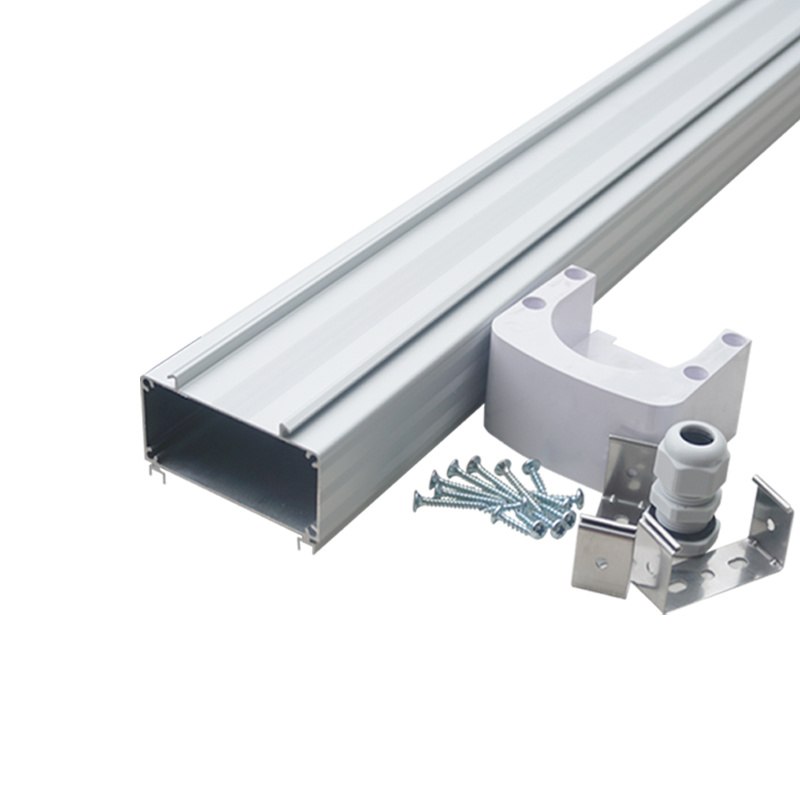 LED Tri-Proof Linear Luminaire Aluminum Profile Channel Extruded Batten Light Fixtures